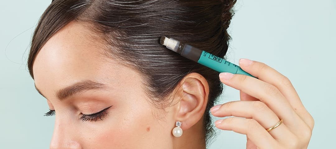 How To Cover Grey Hair At Home Root Touch Ups 1080x476